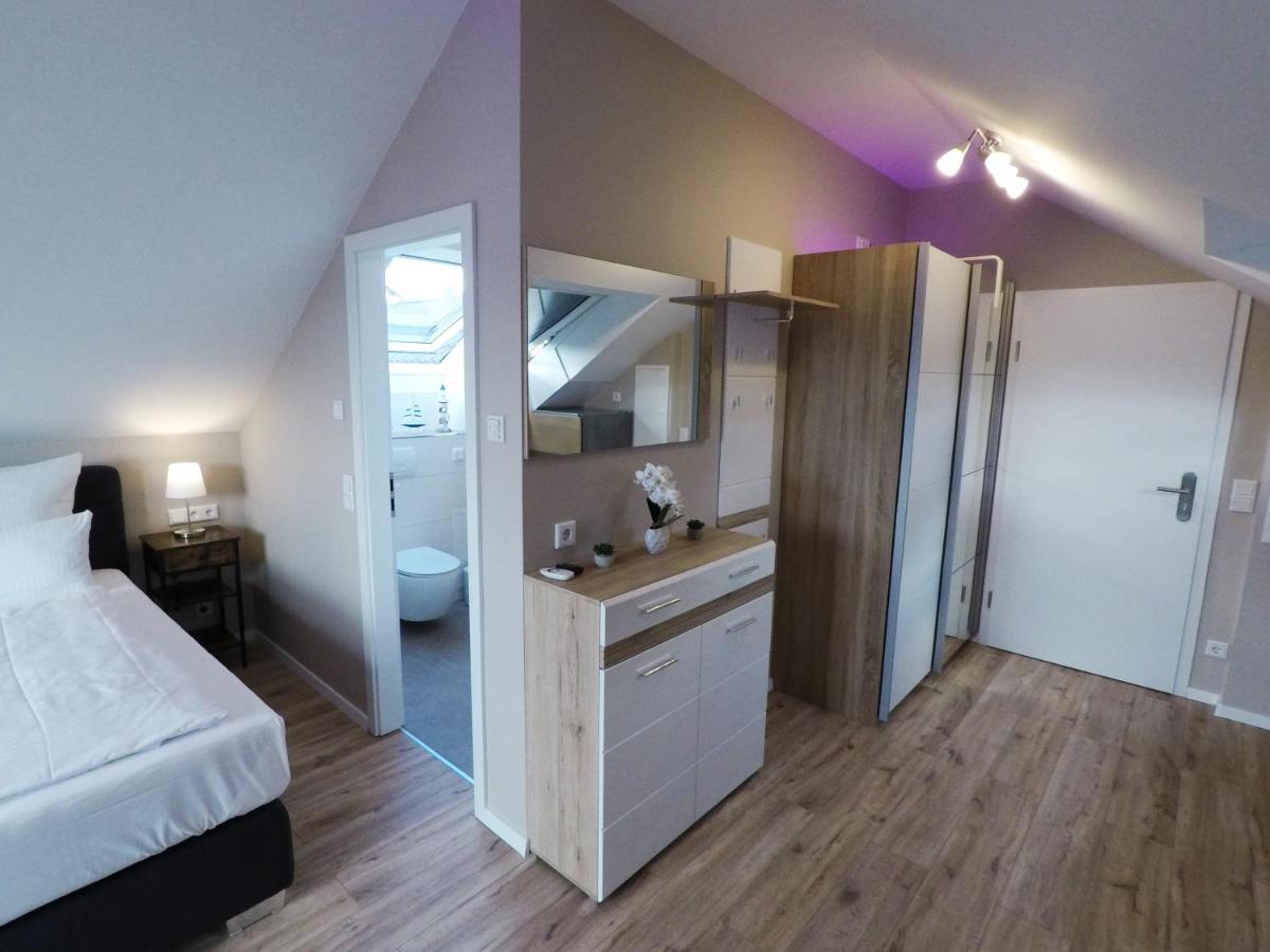 -Neubau- 30Qm Dach-Apartment Fulda Bagian luar foto
